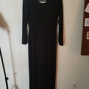 Long maxi with high split